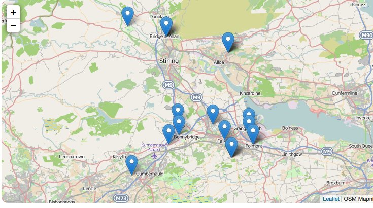 Add a custom map display to your AlbanyWeb website