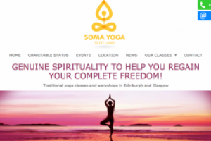Soma Yoga Scotland home page